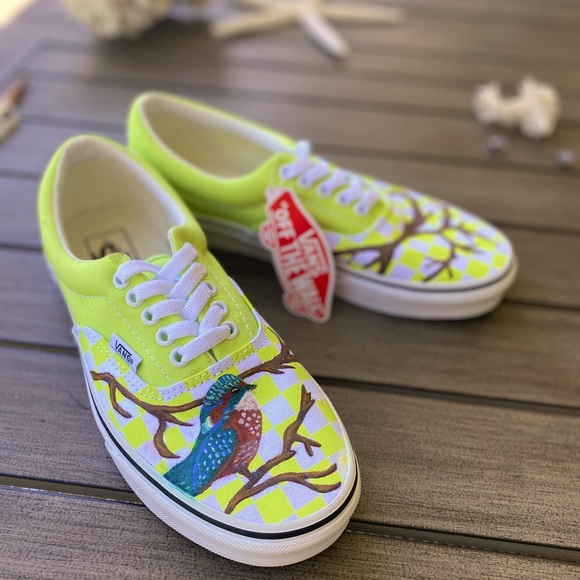🌴🌼VANS- CUSTOM HAND PAINTED SHOES🌼🌴 - Picture 7 of 13